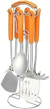 LA MAYA Serving Set Multicolor, S-12-SO7 Stainless - Porcelain Orange