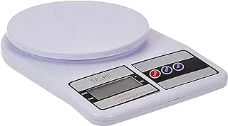 Electronic Scale SF - 400 LCD Display, White