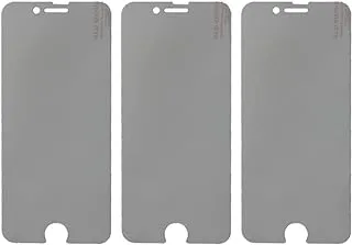 Generic Tempeard privacy glass screen protector set of 3 pieces for apple iphone se 2020 - clear black