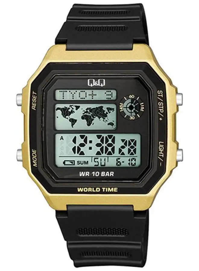 Q&Q Resin Digital Wrist Watch M196J004Y