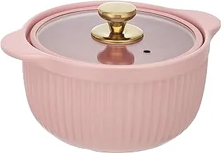 LA MAYA Porcelain Pot, 2.5L-PINK Porcelain Pink