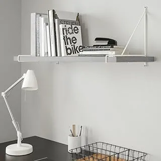 Swedish wall shelf 100X20 Gray