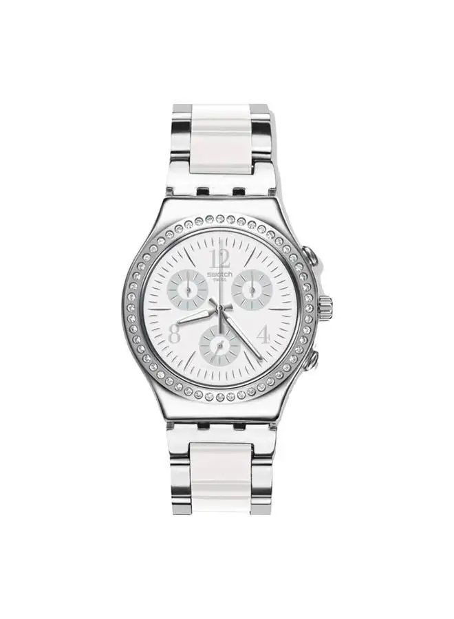 Swatch Stainless Steel Chronograph  Watch YCS119GAC