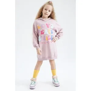 Defacto Girl Long Sleeve Knitted Dress...