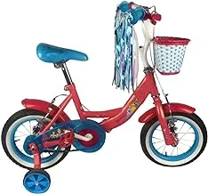 Princess Bike 116 for Kids, with Basket, Multi-Colour - size 12