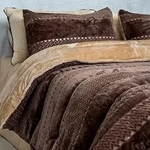 Family Bed 683 quilt set Spanish fur 2 pieces size 180 x 240 cm