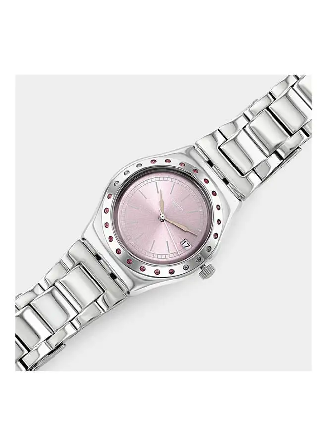 Swatch Stainless Steel Analog  Watch YLS455G