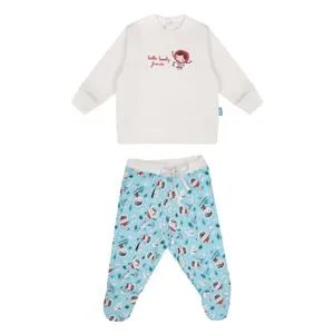 Junior Baby Girls Set ( Sweatshirt & Pants )