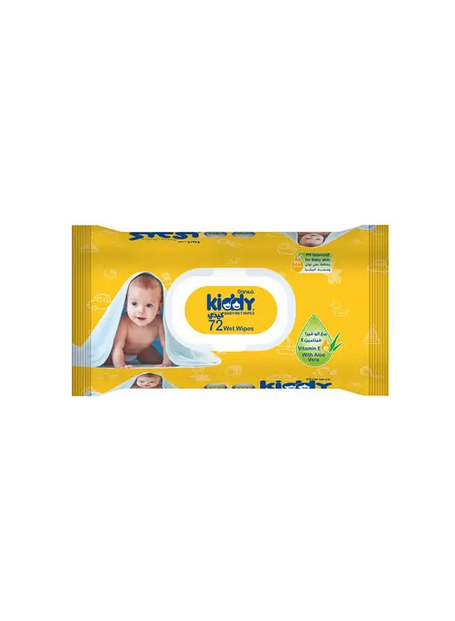 Kiddy 72 Wet Wipes