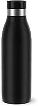 Tefal BluDrop Drinking Bottle, Stylish Hydration, 0.7 Liter, Black - N3110910