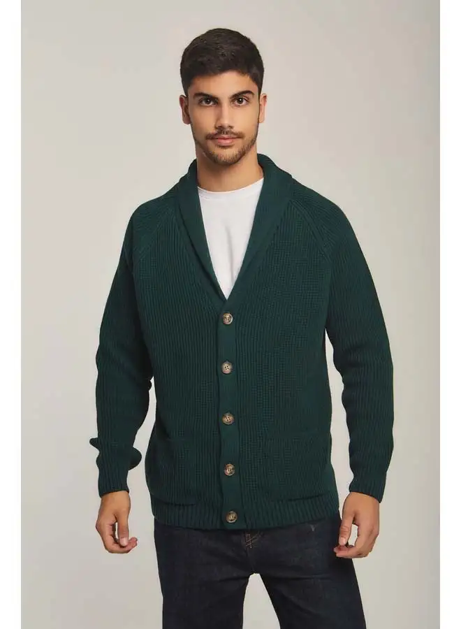 DALYDRESS Fancy Shawl Collar Cardigan