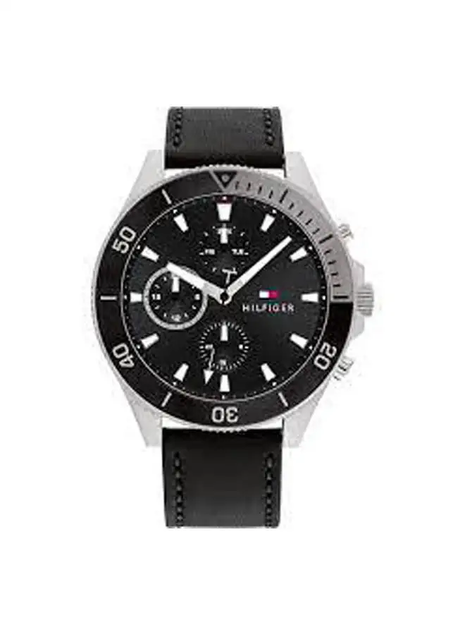 TOMMY HILFIGER Leather Chronograph  Watch 179.1984