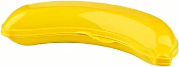 Plastic Safe and Healthy Banana Case to Protect Banana From Damage and Keeps Good Edible Longer in Travel, School or Work (assorted color)