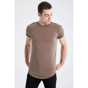 Defacto Long Fit Short Sleeve T-Shirt