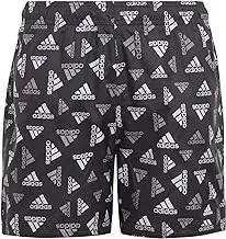 adidas Boys Logo Print CLX Swim Shorts SWIM SWIMWEAR for Boys SWIM SHORTS