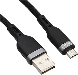 WIWU PT03 Platinum Fast Charging and Transmission Data Cable USB to Micro 2M - Black, HDMI