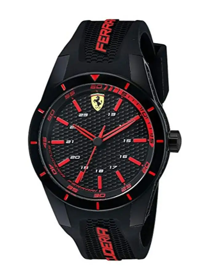 Scuderia Ferrari Men's Water Resistant Silicone Analog Watch 830245