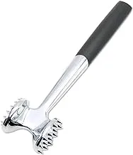 Meat Tenderizer Mallet Hammer Tool for Kitchen Pounding and Tenderizing Meats Steak and Chicken, Heavy Duty, Stainless Steel Zinc Alloy, Double-sided, Great Grip by Amison