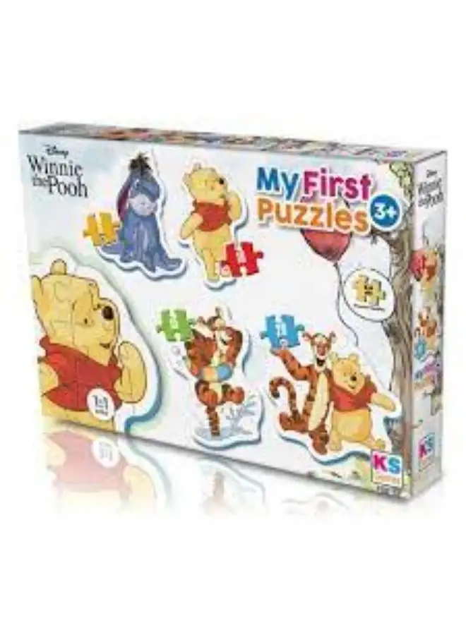 KS Games Winnie My First Puzzle 4 In1