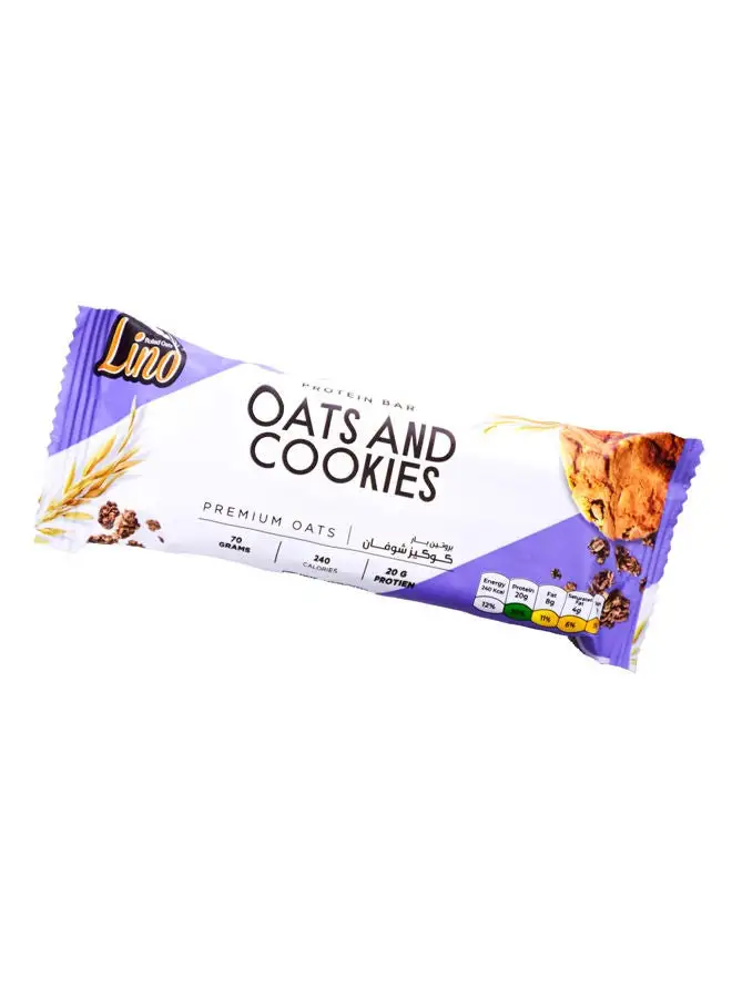 Lino Bar Oatmeal Protein Cookies 70g