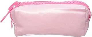 A-Class High Quality Glittery Pencil Case with Unique Large Zipper for School and Students - Pink