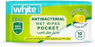 Anti-Bacterial (Multipurpose) Pocket Lemon 10 Wipes