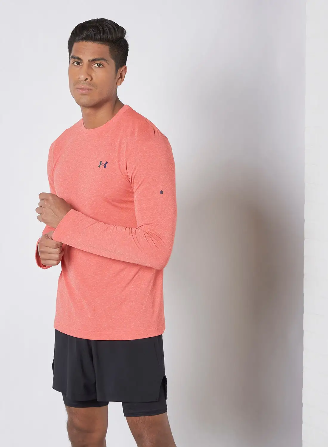 UNDER ARMOUR RUSH Seamless T-Shirt Red