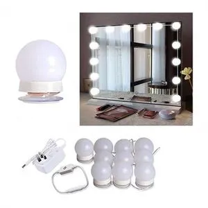 LED Mirror Light Kit With 10 Adjustable Bulbs 10