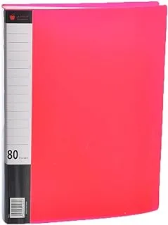 Elmaayergy T80C File Folder With 80 Pockets With Durable Material, Suitable For School And Home