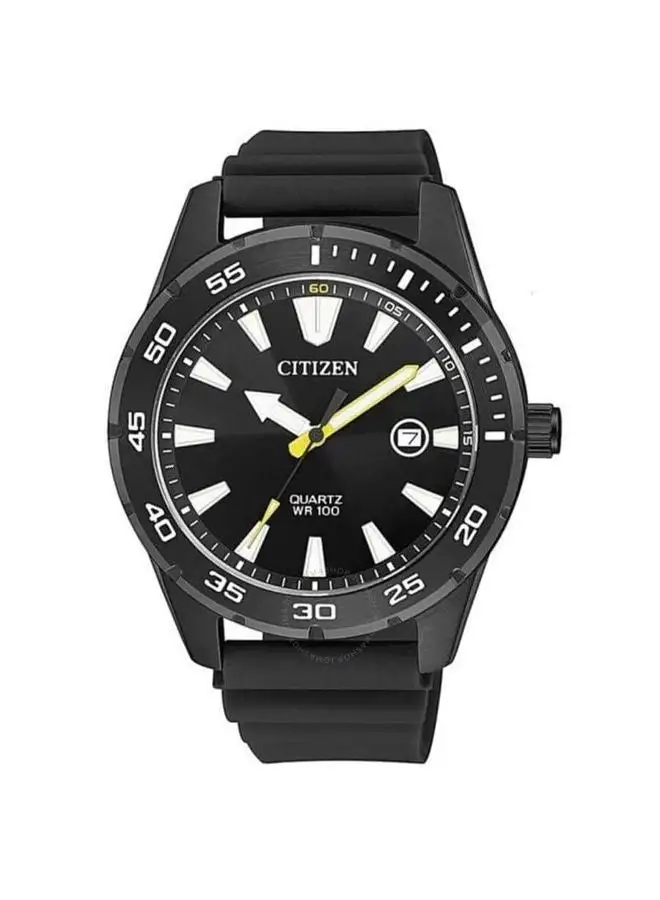 CITIZEN Rubber Analog Wrist Watch BI1045-13E