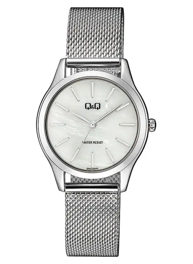 Q&Q Stainless Steel Analog Wrist Watch Q02A-001PY