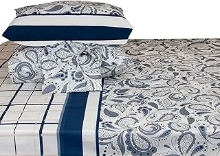 Family Bed 190 Touch Cotton Fitted Sheet Set of 4 size 180 x 200 cm