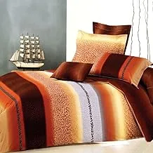 Family Bed 4004 Coverlet Set satin cotton 2 pieces size 180 x 240 cm