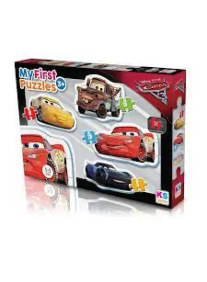 KS Games Cars My First Puzzle 4 In1