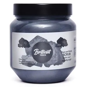 Brilliant Touch Face &body Scrub 250ml Charcoal