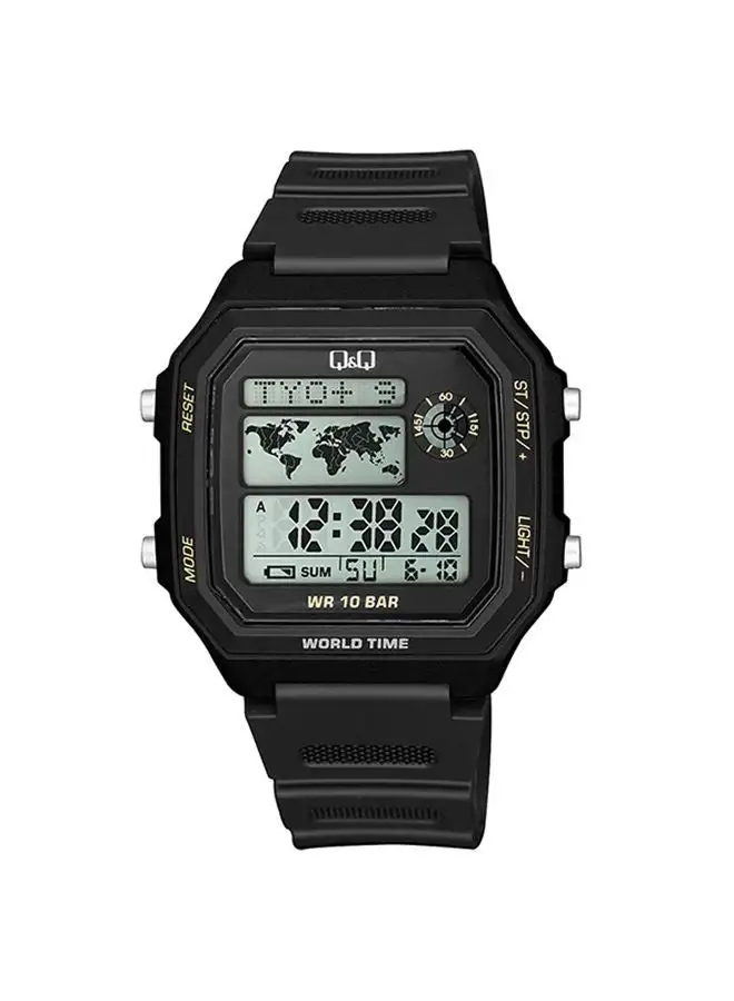 Q&Q Resin Digital Wrist Watch M196J002Y