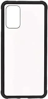 Generic Plastic Phone Case With Silicone Protection Edges And Classic Design Compatible With Samsung Galaxy S11 - Black