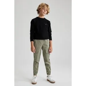 Defacto Boy Woven Cargo Jogger Trousers