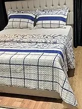 Family Bed 190 Coverlet Set Cotton 2 pieces size 180 x 240 cm