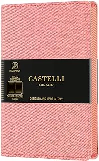 CASTELLI NOTEBOOK PKT RUL HARRIS PETAL ROSE