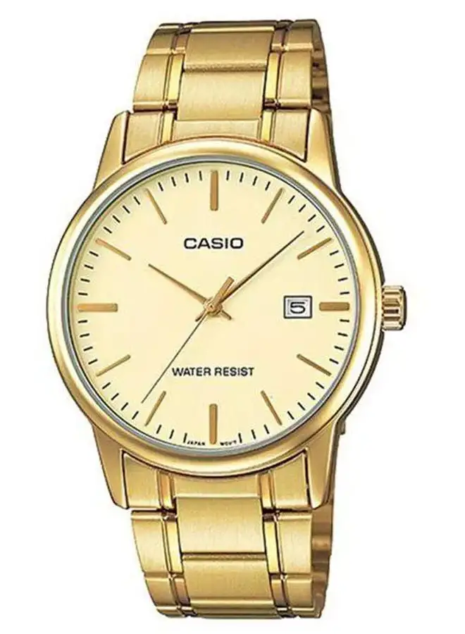 CASIO Stainless Steel Analog Watch LTP-V002G-9AUDF