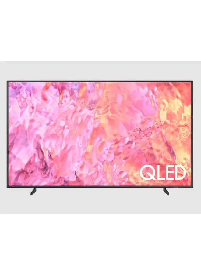 Samsung 50-Inch 4K UHD Smart QLED TV with Built-in Receiver - 50Q60CA, QA50Q60CAUXEG Black