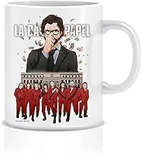 Money Heist White Ceramic Mug