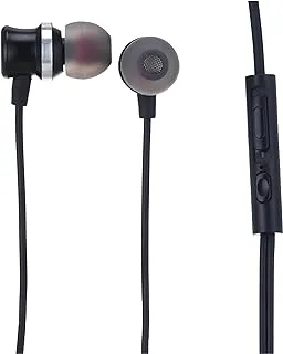 Tingwode T606 Wired Music Earphone Simple Design Containing HD Sound Quality With Microphone And 3.5 Mm jack - Black Headphones Headset