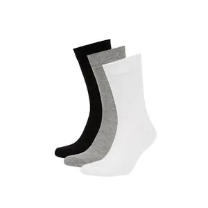 Defacto Man High Cut Socks - 3 Pack