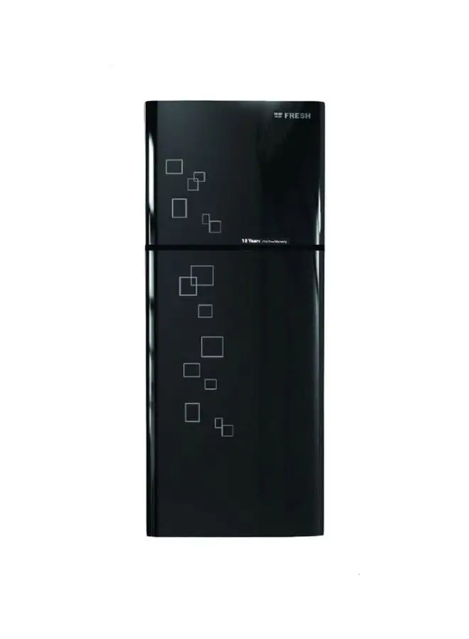 Fresh Refrigerator With Lg Motor FNT-BR470KGB Black