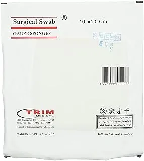 Surgical Swab Gauze Sponges 10 x 10 cm, 80 Pieces