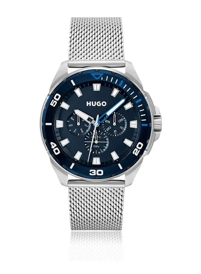 HUGO Stainless Steel Chronograph  Watch HB153.0287