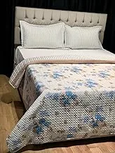 Family Bed 184 Coverlet Set Cotton 2 pieces size 180 x 240 cm