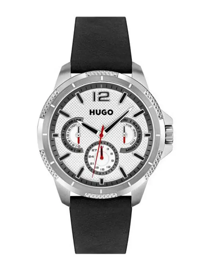 HUGO Leather Chronograph  Watch HB153.0284